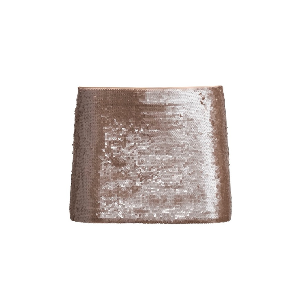 Danielle Guzio Lowrise Matte Sequin Skirt